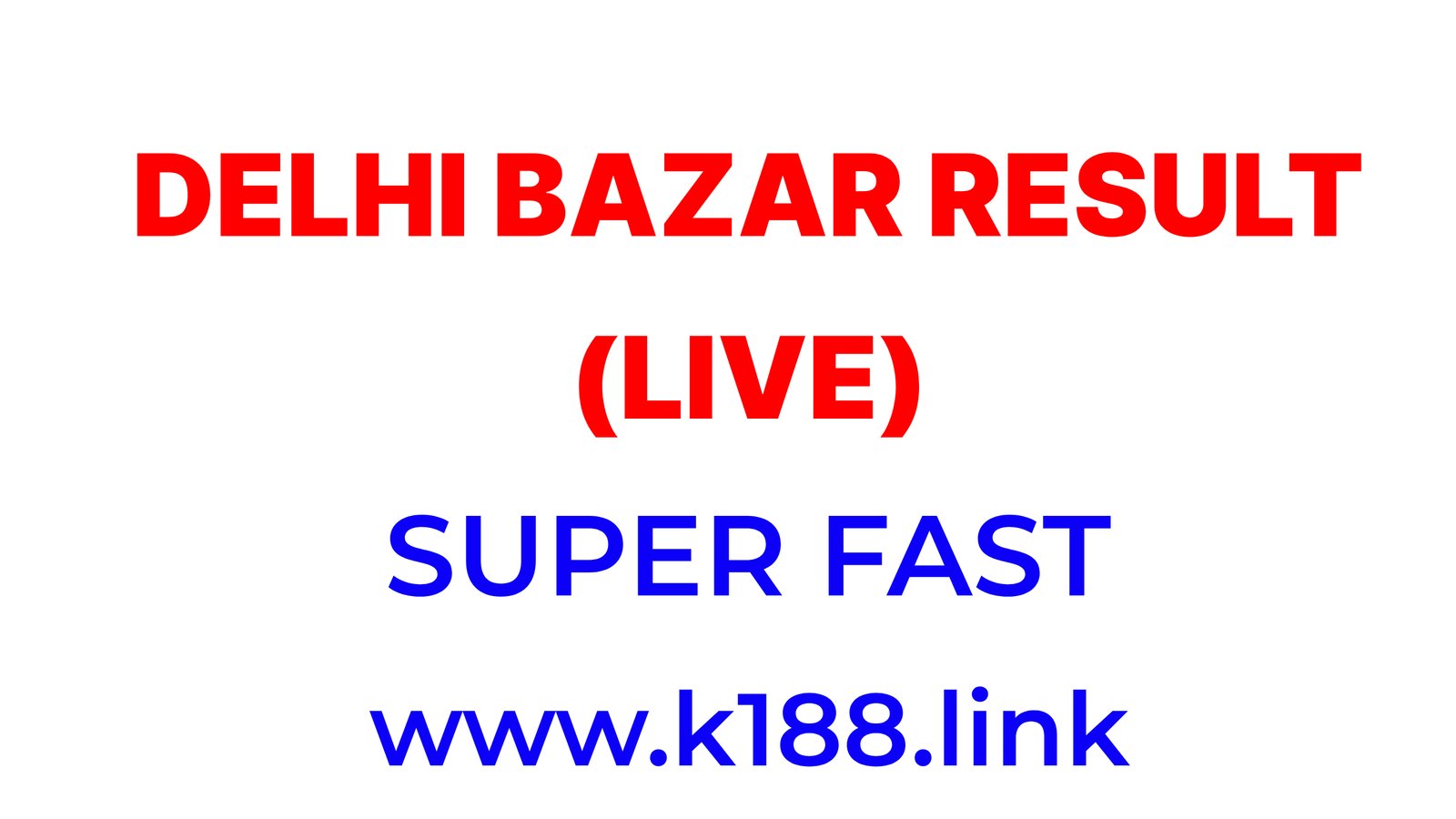Read more about the article Delhi bazar result – Delhi Bazar Today Result
